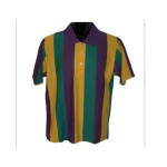 Monogram Adult Rugby Style Mardi Gras Shirts