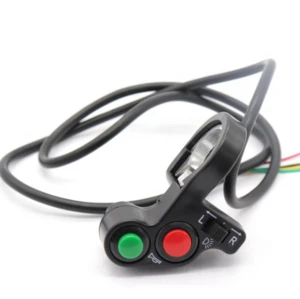Motorcycle Switch Electric Bike Scooter ATV Quad Light Turn Signal Horn ON OFF Button for 22mm Dia Handlebars