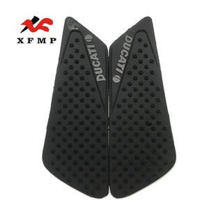 Motorcycle Tank Black Grip Pads For Protector Sticker Gas Knee Grip Tank Traction Pad Side