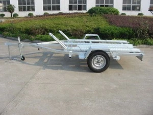 Motorcycle Trailer CMT-39 with Loading Ramp