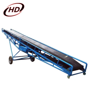 Movable hopper belt conveyor/conveying system for cement/coal/fertilizer