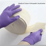 Mowell Cotton Made Stockinette Long Lasting Bandage Wound Dressing Care Cotton Stockinette Orthopaedic Stockinette Bandage