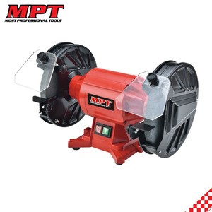 MPT 370W 200mm electric bench tool grinder