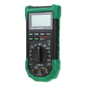 MS8229 Auto Range Digital Multimeter & Temperature Humidity Light Lux Sound Level Meter Tester 5 in 1 with Back Light