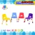 Import Multi-functional luxury kindergarten chair, variety color fastness children study plastic chair from China