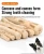 Import Multi Sizes Natural Safe Coffee Wood Dog Chew Toy Durable Wooden Pet Chew Toy Dog Chew Sticks for Tooth Cleaning Training from China