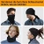 Import Multifunctional Scarf Headwear Versatile Stretchy Neck Warmer Fleece Dust Mask Face Mask Windproof for Snowboard Skiing from China