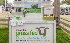 Munchkin Grass Fed Milk Based Infant Formula 730g Stage 2. 6-12 Months New Zealand Premium