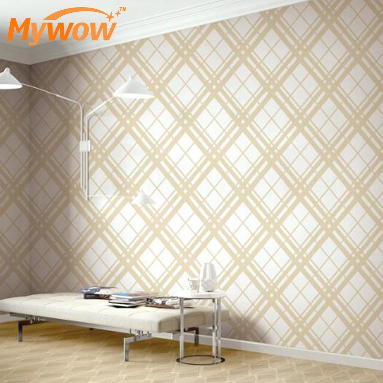 Mywow Decor Morden Style PVC Wallpaper for Living Room Decoration