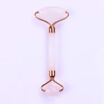 natural best selling products jade facial roller gua sha natural stone scraping plate natural rose quartz