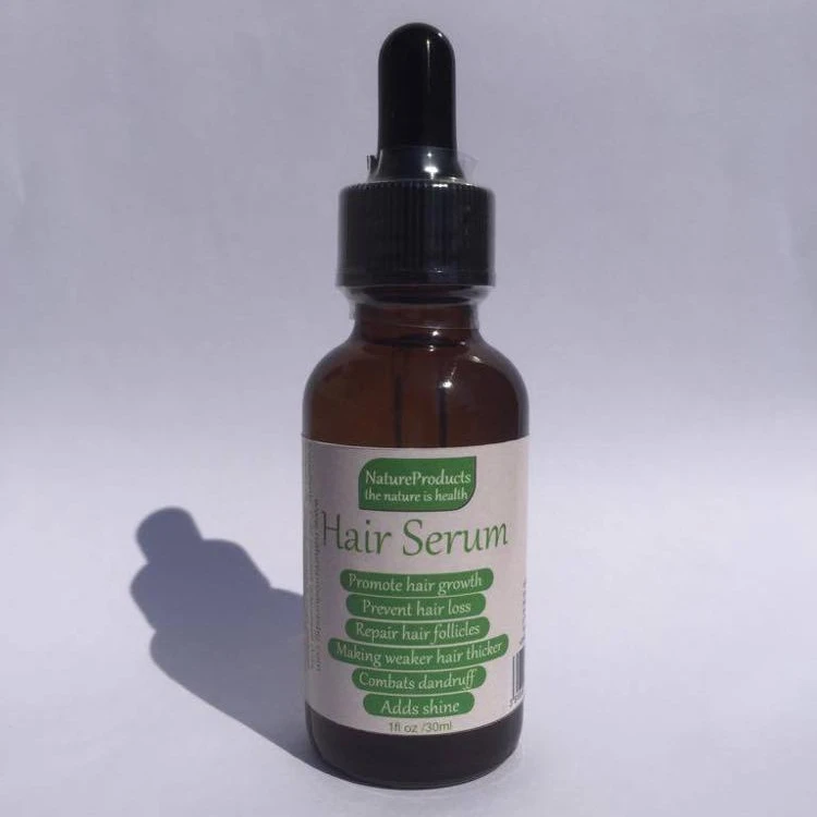 Natural Pure Organic hair growth serum oil hair care regrowth morocco argan oil 50ml