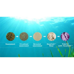 Natural Skin care Seawool Blending Yarn (Seacell)