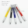 New 6 In 1 Touch Ballpoint Plastic Multi Tool Pen / Spirit Level Ruler Screwdriver and Scale MultiFunction Pen