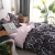 Import New Arrival Fashion 100% Polyester Microfiber Brush Embroidery Bed Duvet Cover Bedspread Comforter Bedding Set from China