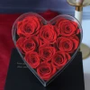 New Arrival Preserved Flowers Present Real Roses Carnations for 2020 Valentine&#39;s Day