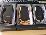 New Arrivals Mobile Phone Car Holder Chargers Innovative Products Qi Fast Charging Mount Wireless Charger
