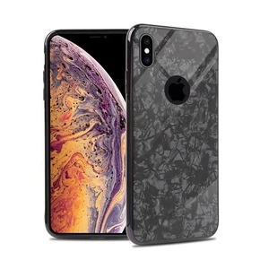 New Arrivals Tough Marble Design Tempered Glass Cell Phone Covers Case for iPhone 6 Plus 7 Plus 8 Plus X XR XS Max 11 Pro