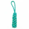 NEW Blue Natural Cotton Rope Dog Toy Play Fetch Tug of War Teething Puppy Chew Toy 5 packs