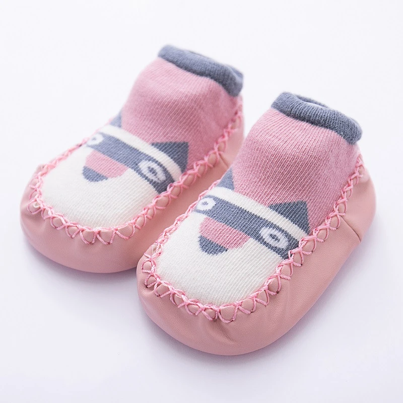 New design cotton floor baby socks shoes with low price