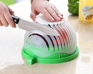 New Design Kitchen Tools Salad Cutter Bowl Easy Salad Maker