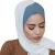 Import New Fashion Luxury Elegant Women Bonnets Caps Cross Ribbed Jersey Hijab Underscarf Caps from China