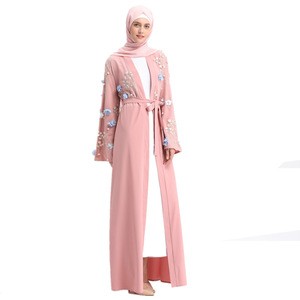 New Fashion Print Turkish Women Long Indonesia Muslim Dresses Dubai Arabic Abaya Islamic Clothing For Ladies