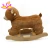 New hottest lovely ride on animal toy plush rocking horse with sound W16D111