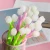 Import New Korean Creative Little Fresh Rose Styling Pen for Students With Light-discolored Silica Gel Neutral Pen from China