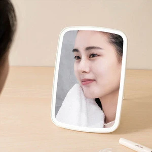 New Original Xiaomi Mijia Intelligent portable makeup mirror desktop led light portable folding light mirror