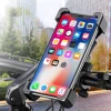 New popular aluminum qc3.0 fast charger mobile phone holder for bike motorcycle scooter