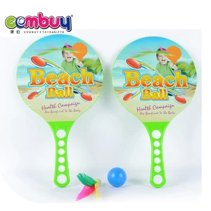 New product children outdoor sport toy cartoon beach ball racket