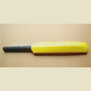 New products 2018 low price custom logo wood whole sale tennis ball yellow cricket bat in dark grips made in china