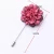 Import New styling fashion corsage flower petal heart brooch pin for men from China