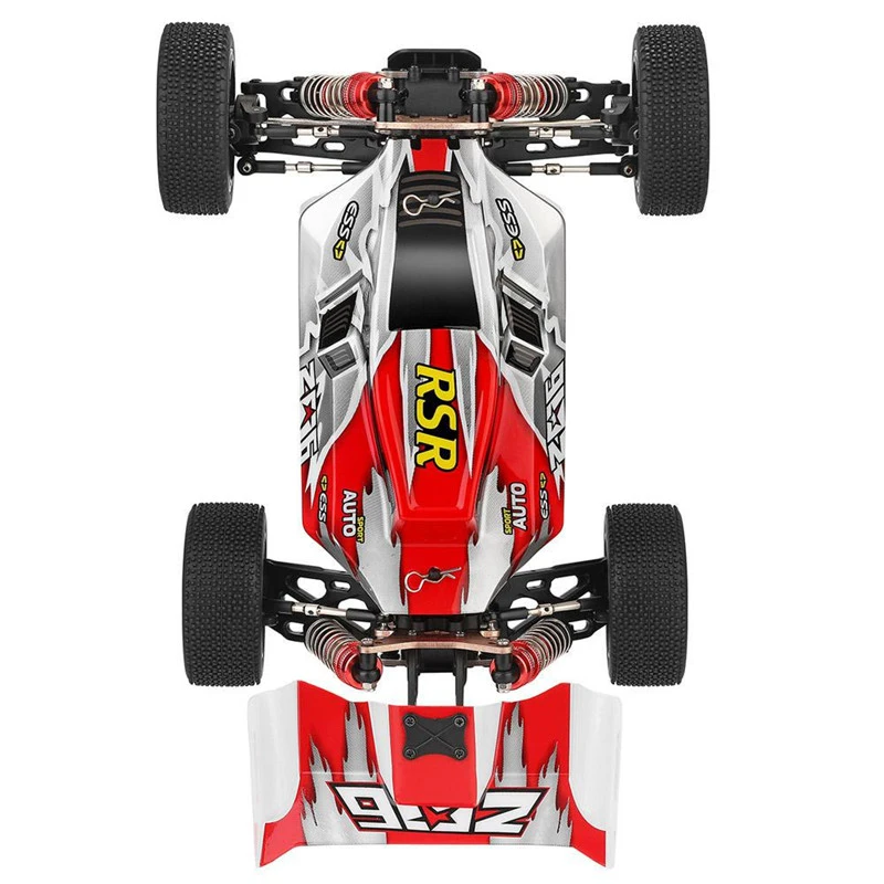 New WL 1/14 Scale 4WD Metal Chassis High Speed RC Buggy Kids Toy Car