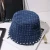 Import New women&#x27;s spring and autumn all-match sanded bucket cover face sunscreen pearl cowboy bucket hat from China