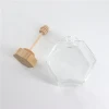 Newell Wood Spoon Transparent Round Drizzle Mini Long Handle Honey Stick For Small Business