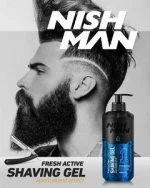 NISHMAN NEW SHAVING GEL 400 ML