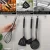 Import Non-stick Heat Resistant Silicone Cookware with Stainless Steel Handle Silicone Cooking Utensil Set from China