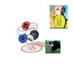 Nylon outdoor pet foldable flying disc