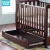 Import OEM and ODM safety bed baby new born wooden baby cribs from China