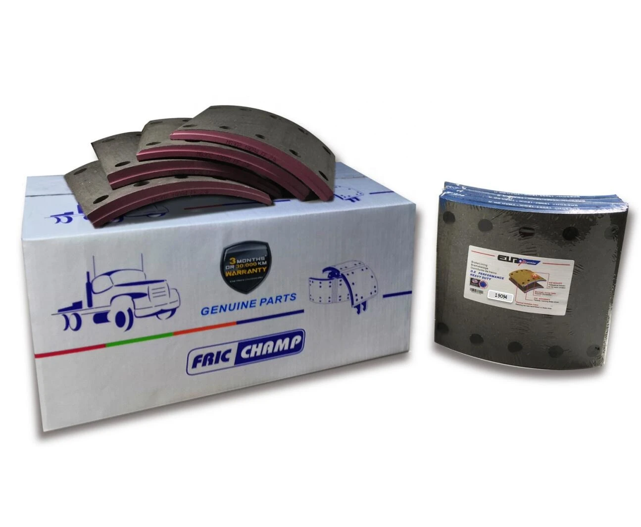 OEM QUALITY lining brake pads 19342/PB25 heavy duty brake lining manufacturers in china
