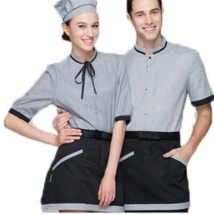 OEM service hot sale chinese restaurant hotel &amp; bar waiter  restaurant uniform