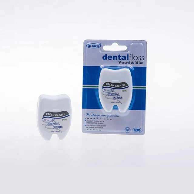 OEM Tooth Floss Pick Organic Silk Dental Floss With Customized Packaging