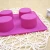 Import OEM/ODM available cake tools round silicone cake molds from China