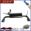Off Road Exhaust System 4x4 Exhaust For Jeep Wrangler Jk