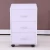 Import Office Filing Cabinets Wooden Panel Pedestal Credenza Movable Three Drawer Cabinet With Lock from China