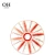 Import Ohere hot sale vintage red stripe bone china charger plate dinner plate set ceramic dishes wedding decor porcelain tableware from China