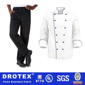 Oil Water Stain Repellent Breathable Kitchen Chef Uniform