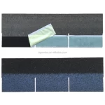 one layer asphalt shingle roof tile waterproof material house decorative board