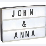 OneRed multiple styles advertising menu light box